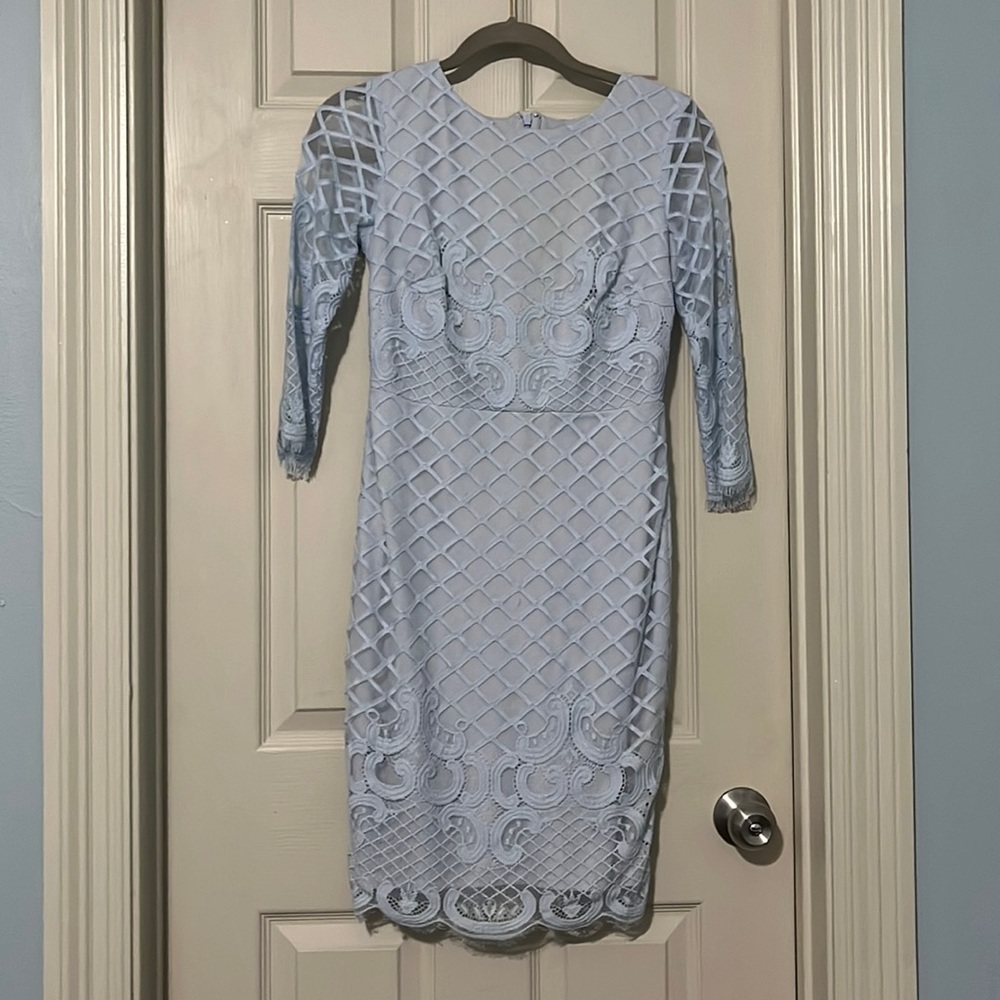 Blue Lace Dress Size 2